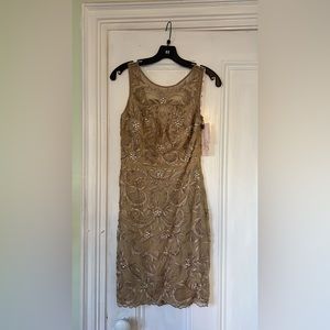 Embroidered Sue Wong Coctail Dress - Sz 2